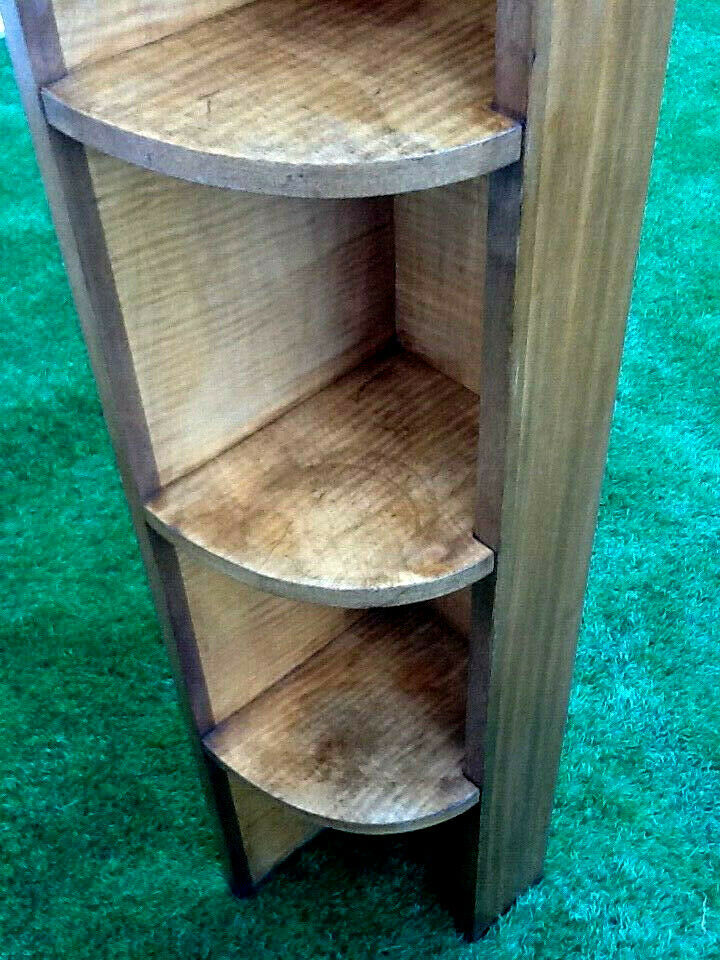 Library bibus of angle to ask or attach to the wall late 1940s art deco style