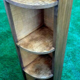 Library bibus of angle to ask or attach to the wall late 1940s art deco style