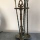 Solid brass fireplace mantelpiece