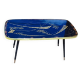 Table basse vintage pieds compas