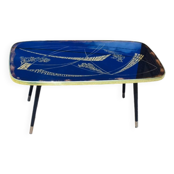 Table basse vintage pieds compas
