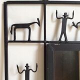 Brutal iron mirror 60x80cm