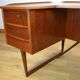 Bureau Boomerang Teck de Peter Lovig 1950