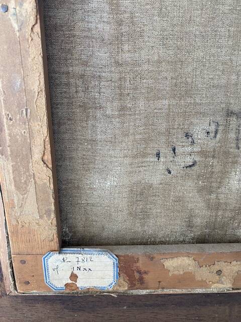 still life on chair 1948 Man Collot