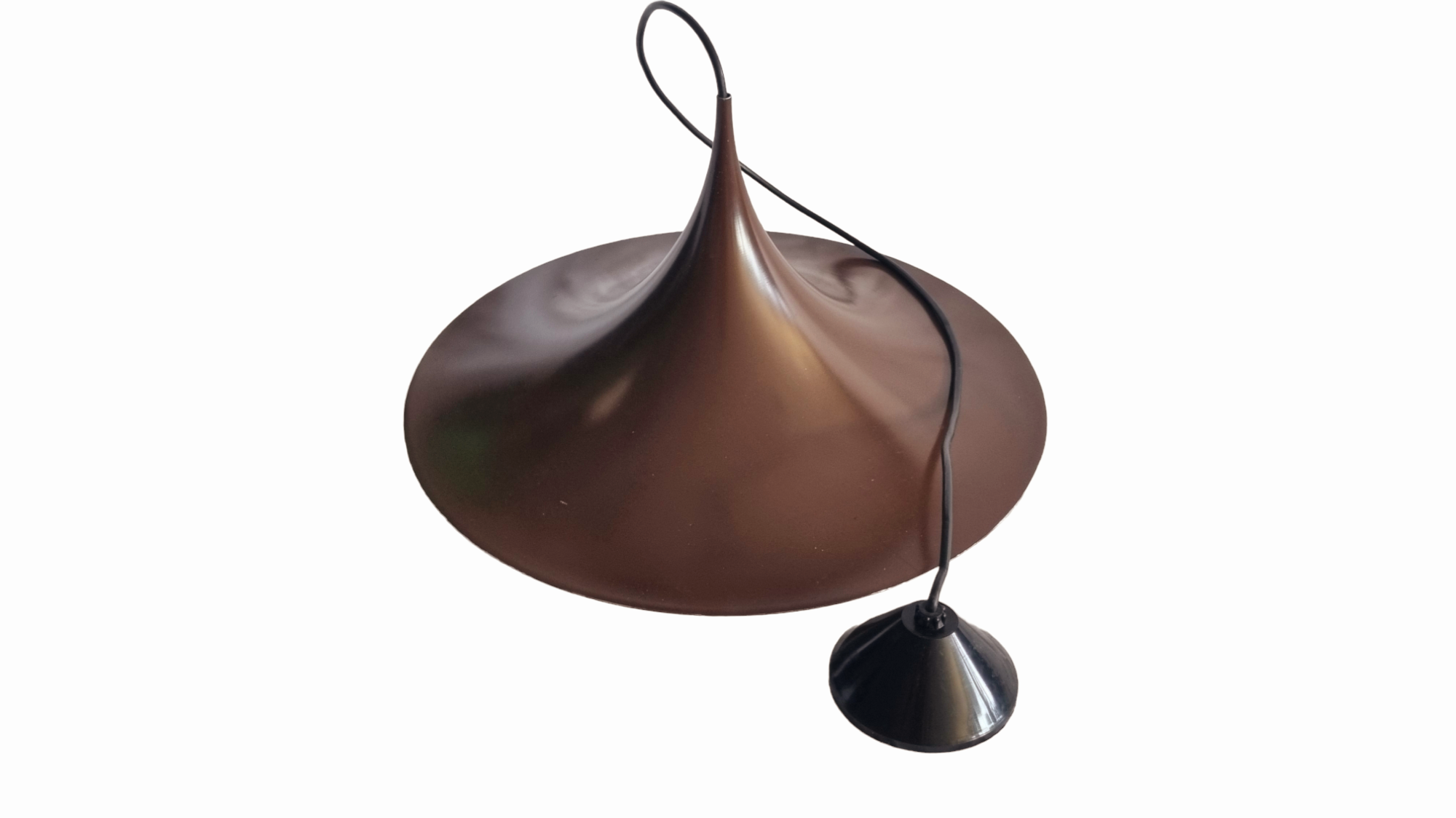 Vintage pendant lamp by Fog & Morup Semi, Denmark 1960-1970s