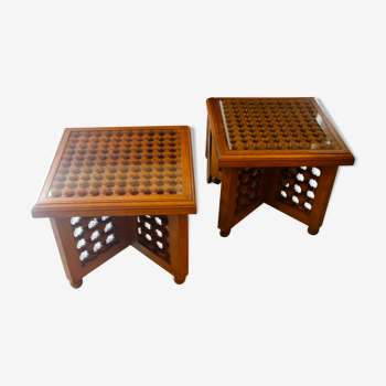Pair of tables from the 20th cty