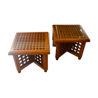 Pair of tables from the 20th cty