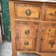 Commode 3 tiroirs en marqueterie style Louis XVI