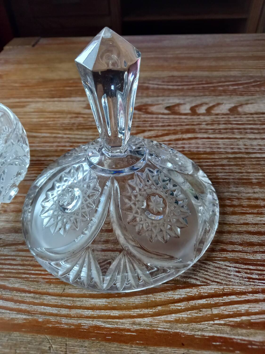 Crystal candy dish