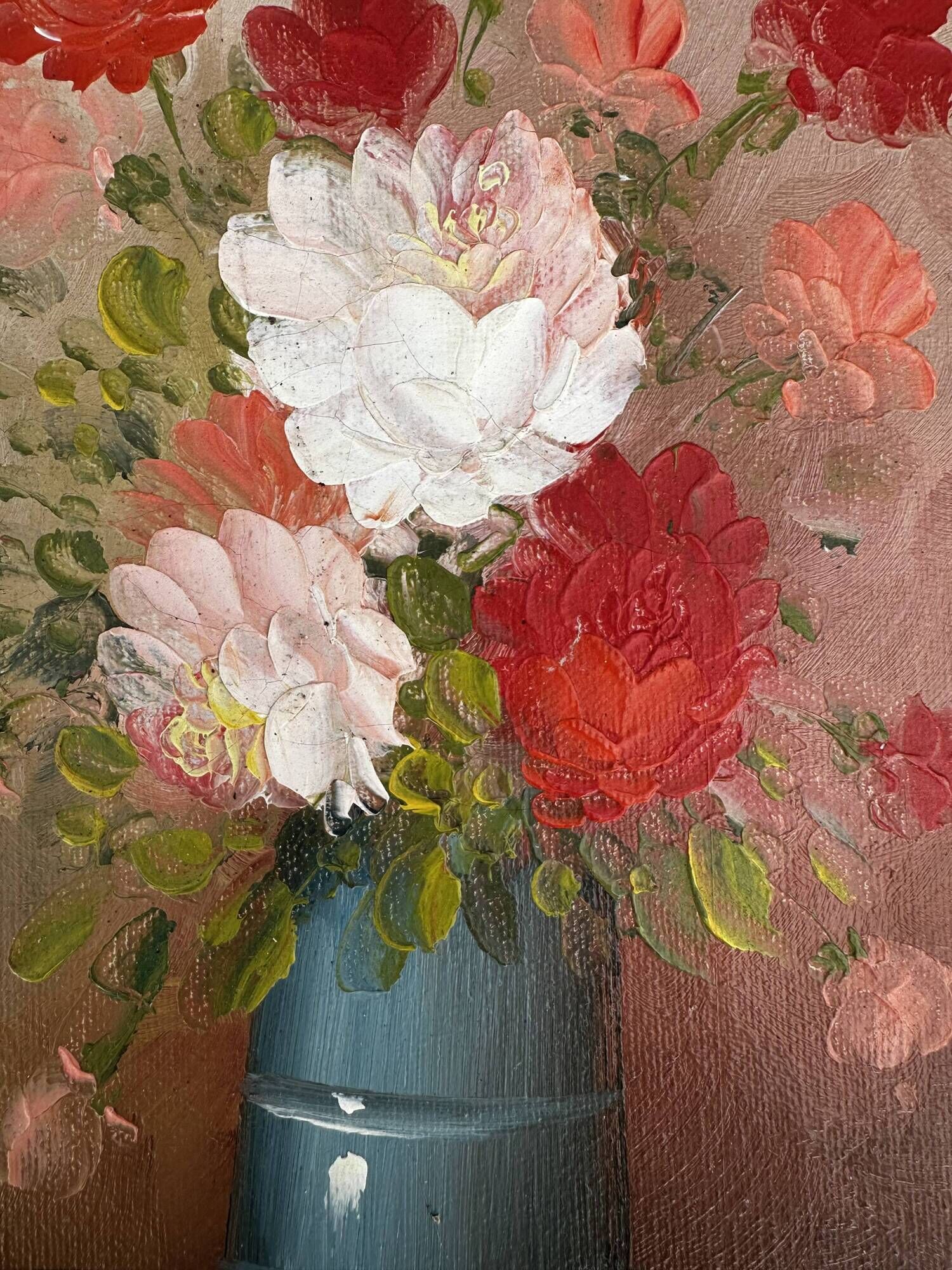 Robert Cox (1934 - 2001) - Still Life Painting Bouquet of Flowers