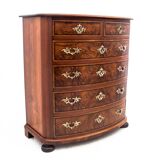 Antique chest of drawers from the turn of the 19th and 20th centuries, Northern Europe.