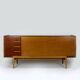 Restored Mid-Century Modern Sideboard in Mahogany and Ash. 1960s
