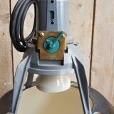 Authentic industrial enamel hanging lamp black
