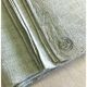 Celadon Dyed Pure Hemp Vintage Tablecloth