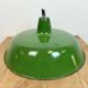 Industrial Green Enamel Factory Pendant Lamp, 1960s