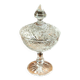 Antique cut crystal candy/sugar bowl