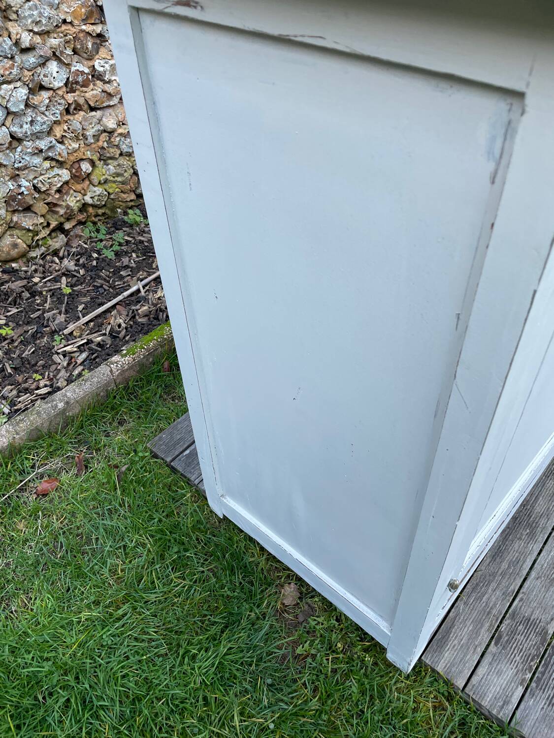 Vintage 1930 white sideboard