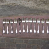Box of cutlery "twelve spoons, twelve forks"