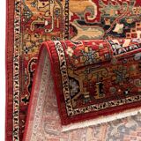 Red oriental carpet 200x300 cm antique