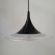 Large Meblo Guzzini trumpet pendant light from the 70s
