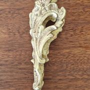 2 ornements et fronton en bronze antique