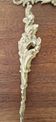 2 ornements et fronton en bronze antique