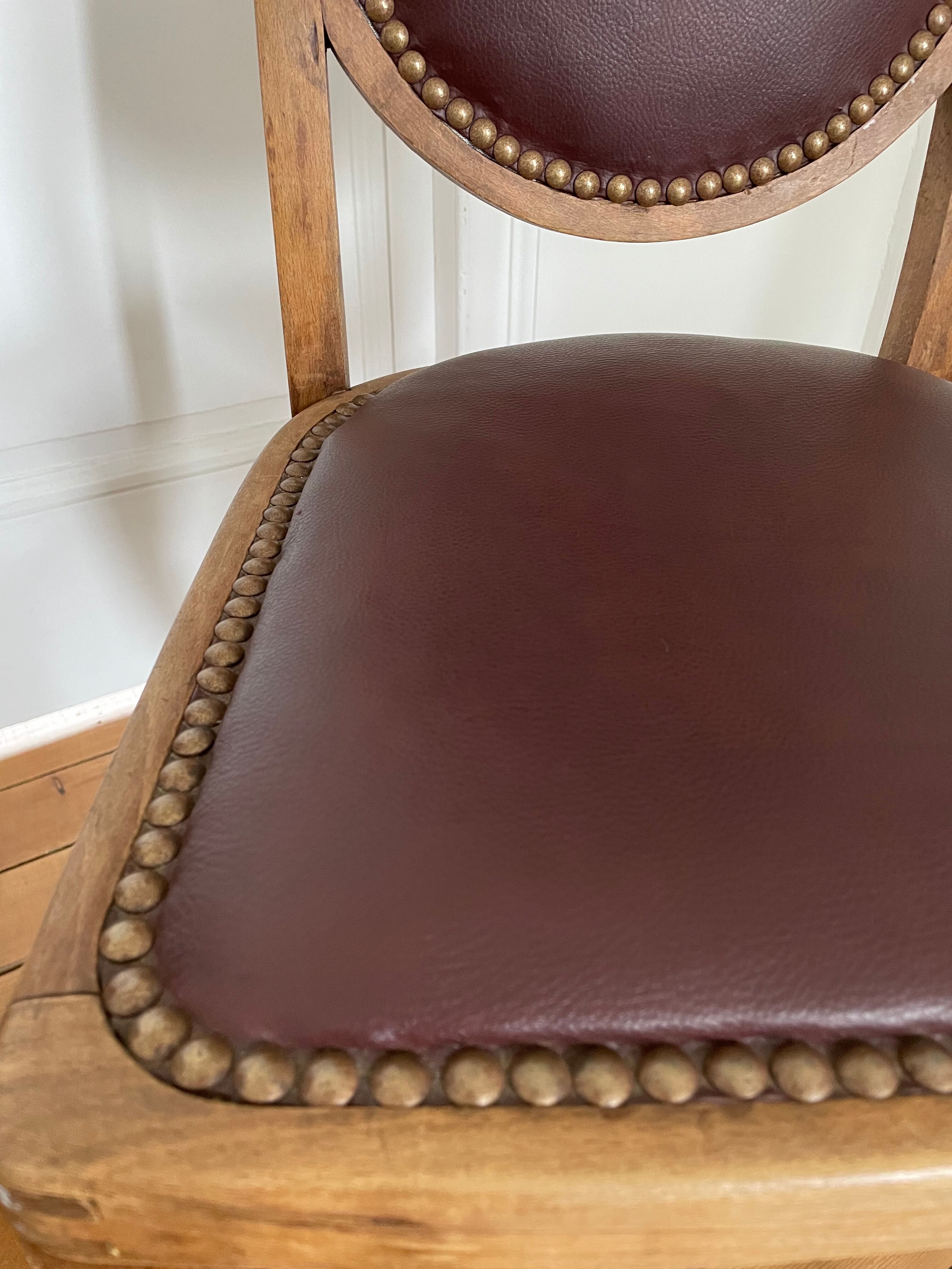 Lot de 2 chaises de bistrot Baumann anciennes
