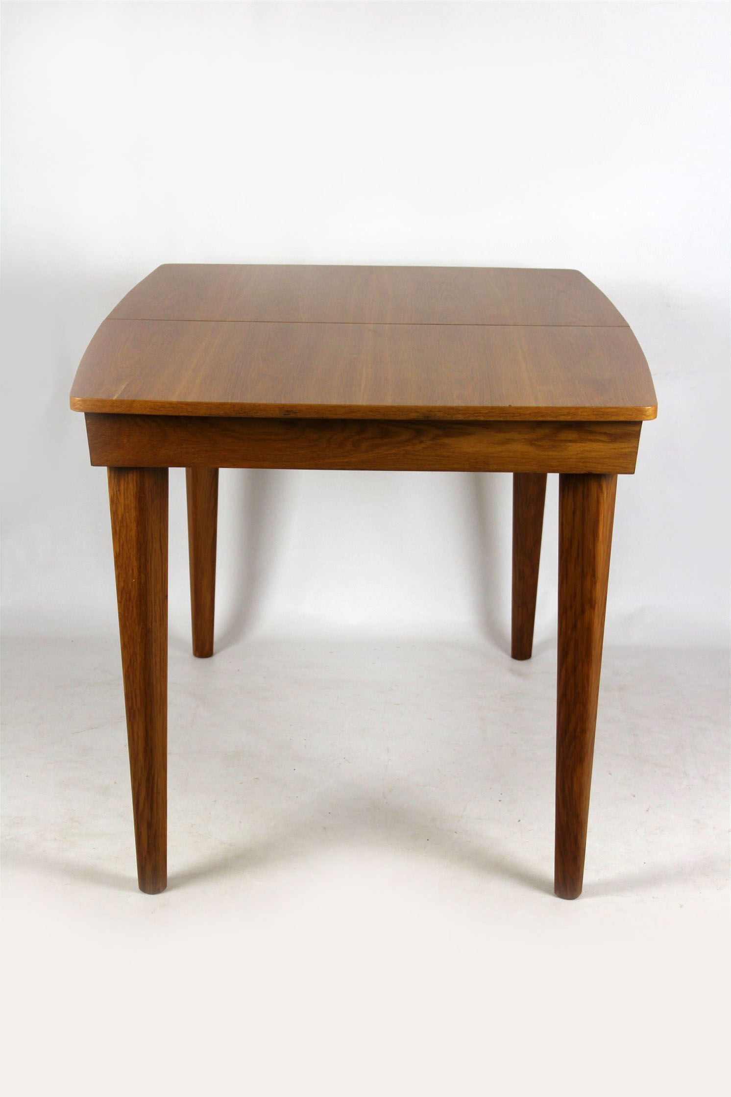 Oak veneered folding dining table from UP Závody 1960 s