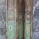 3-leaf screen natural patinated and green