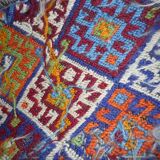 Ancient kilim carpet 50x90cm