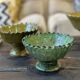 Coupe dentelee sur pied tamegroute - vert