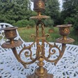 Vintage Brass Candle Holder