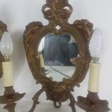 Bronze mirror appliques