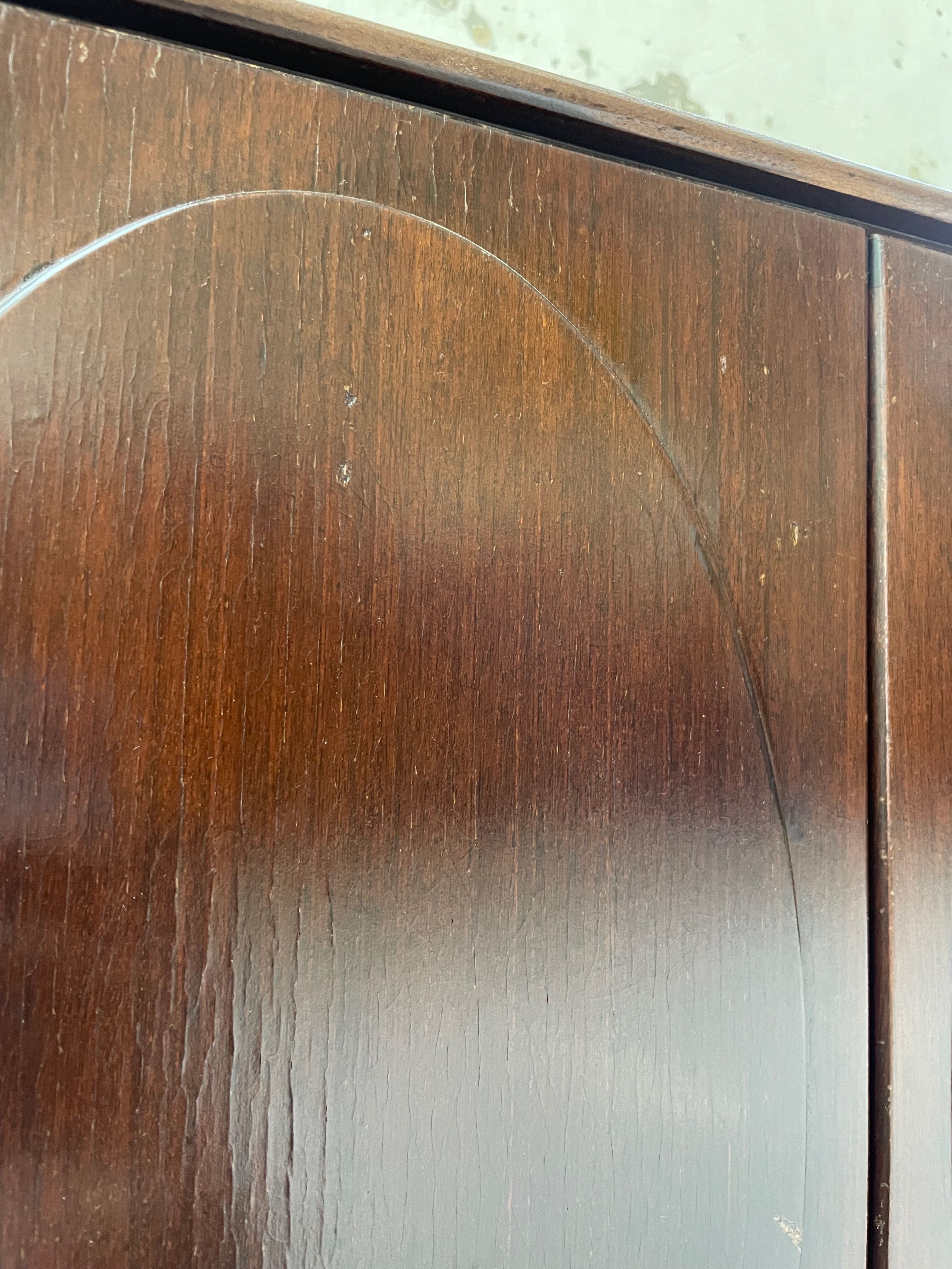 Walnut row Roche Bobois 240 cm