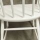 Rocking chair Grandessa en Hêtre blanc par Lena Larsson 1960 pour Nesto
