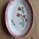 Raviers vintage faïence Sarreguemines Digoin modèle Aude – Décor floral