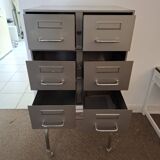 Metal storage locker