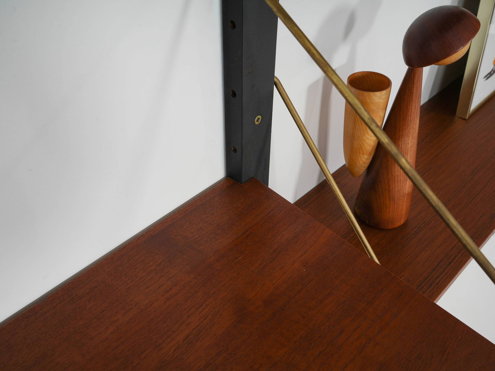 PS System Modular Shelving – Teak Veneer, Danish Design, 1970s