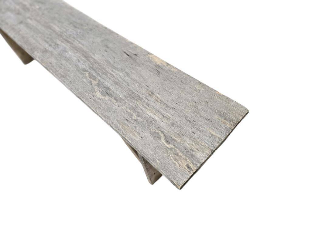 XL vintage wooden bench