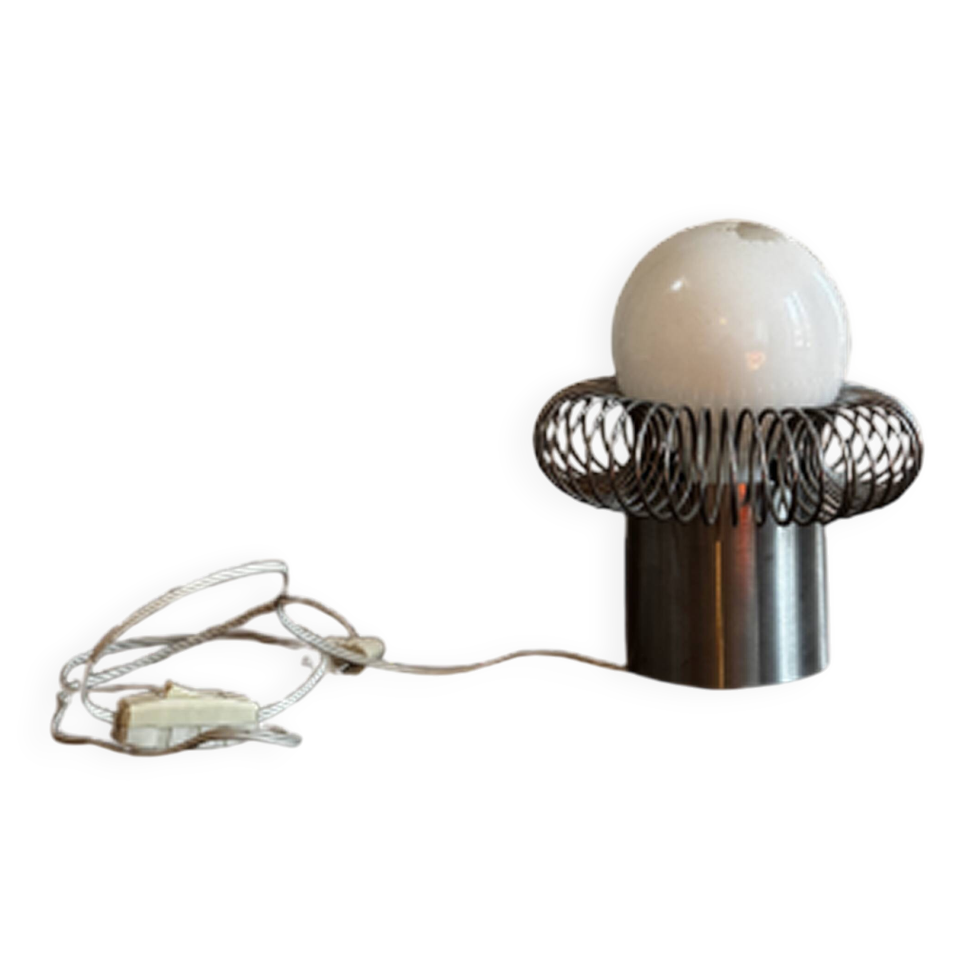 Lampe ressort Philippe Rogier, années 70