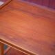 Wheeled service, wooden furniture