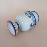 Flowerpot vase A. Montagnon JM (Nevers)