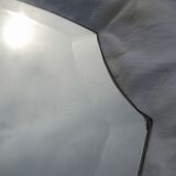 Large 60s mirror shape, free  68x122cm