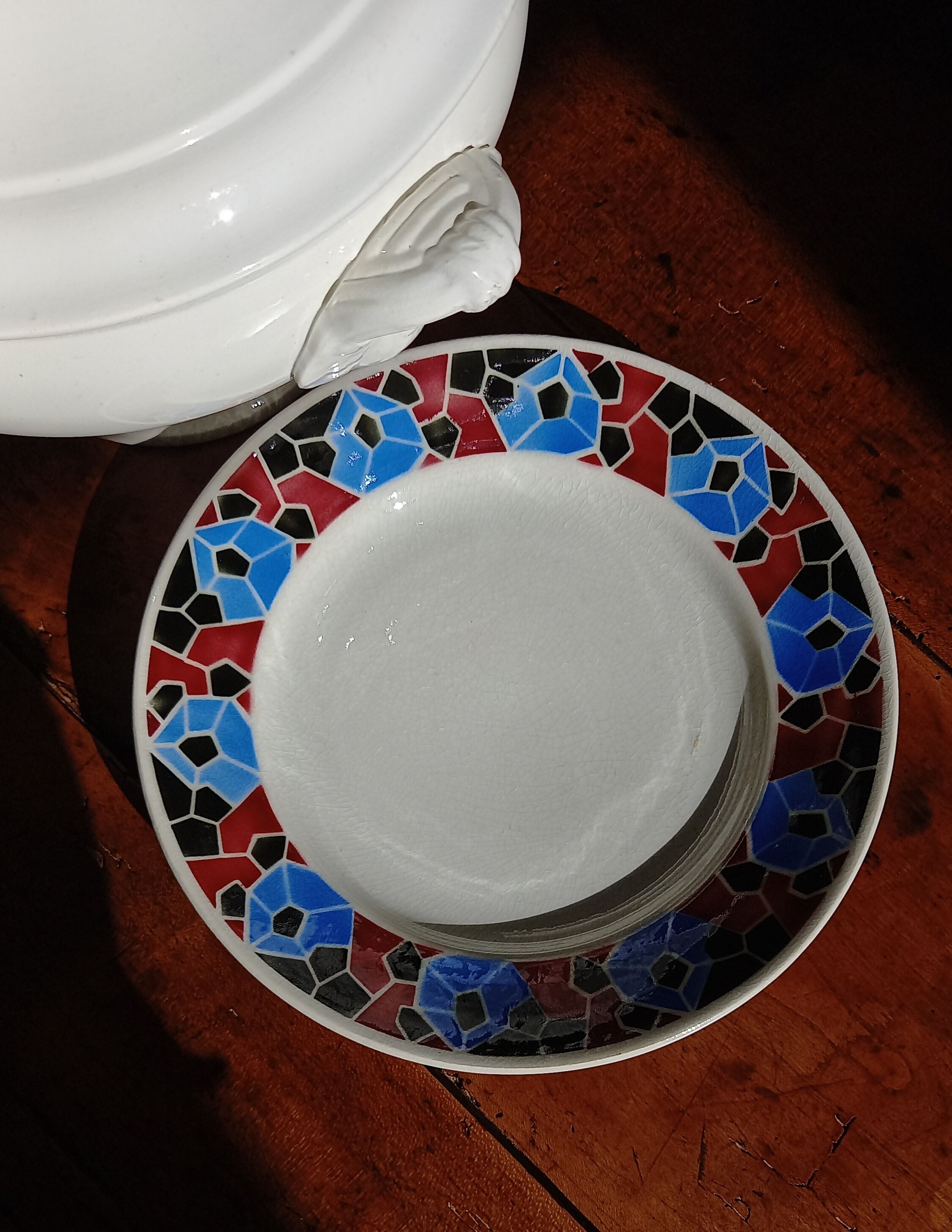 4 flat plates K.G Luneville model "Hohneck"