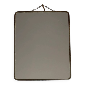 Vintage barber mirror