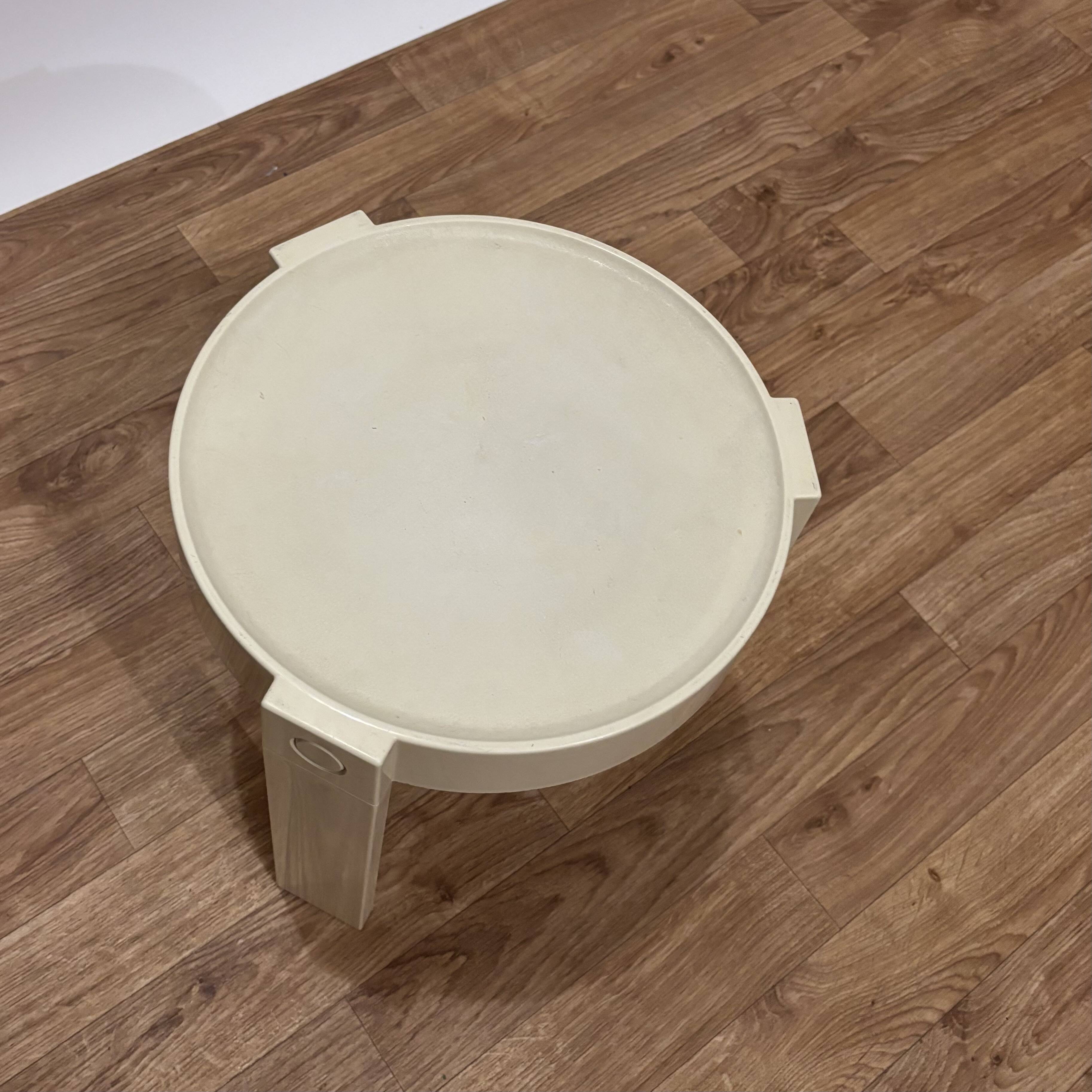 Prisunic side table from the 70s