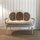 Salon Louis XVI eb molded wood and carved canning files