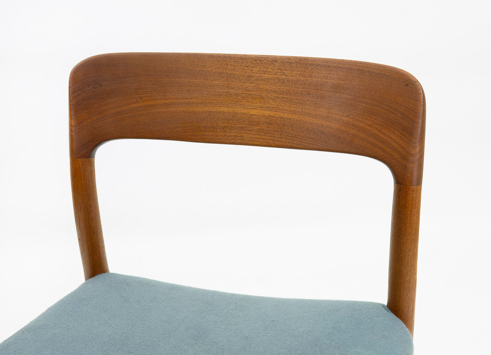 Danish teak chairs model 75 by Niels Otto Møller, Set of 4