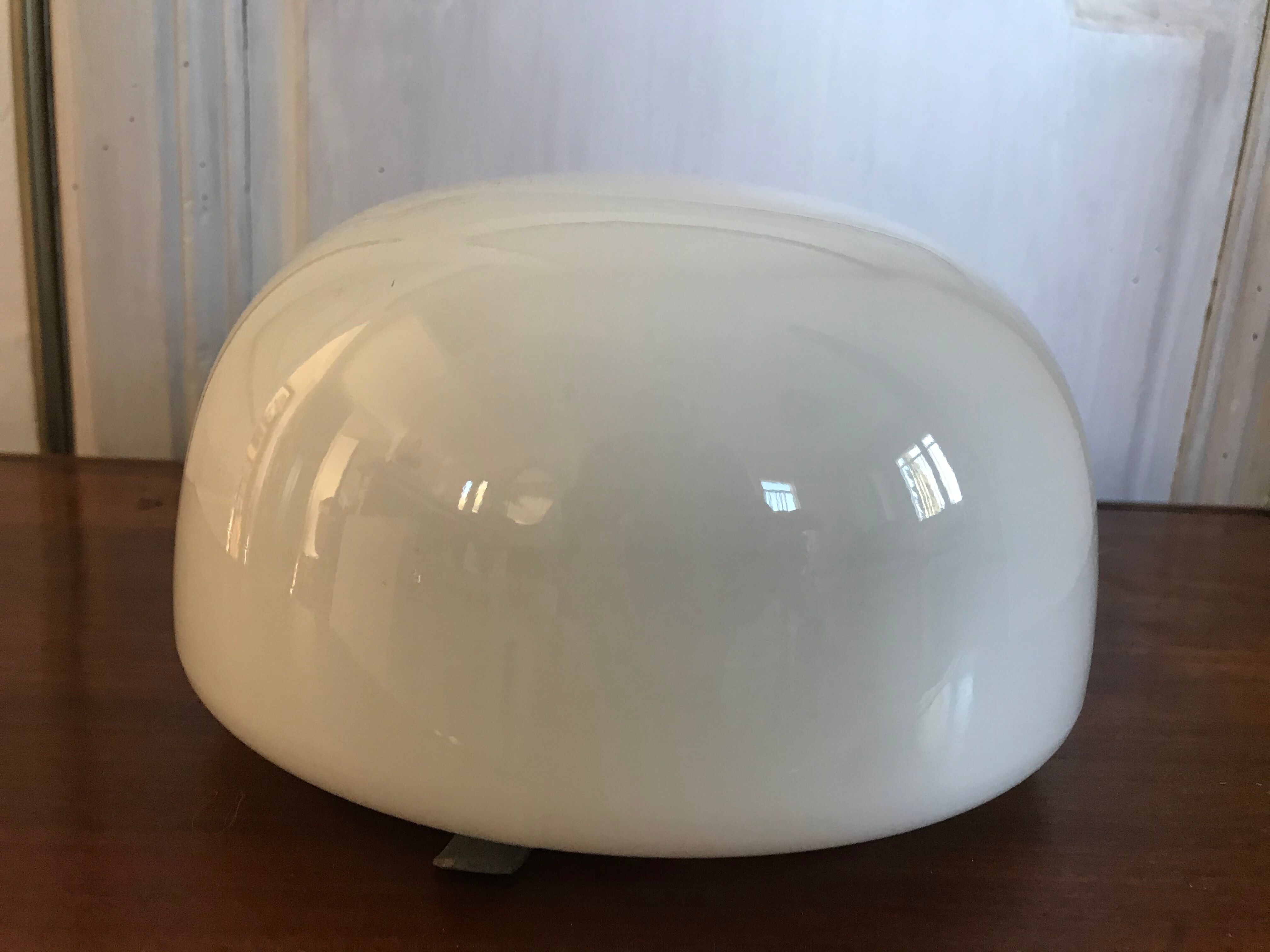 20cm vintage opaline ceiling