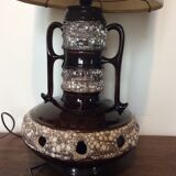 Floor lamp with its lampshade